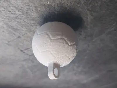 Football Keychain Free 3D print model