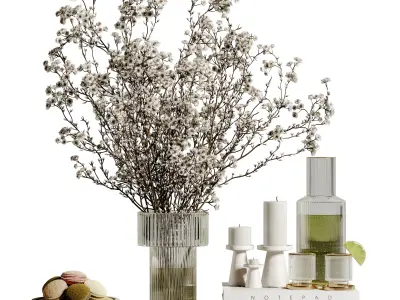 decorative set 132 3D model