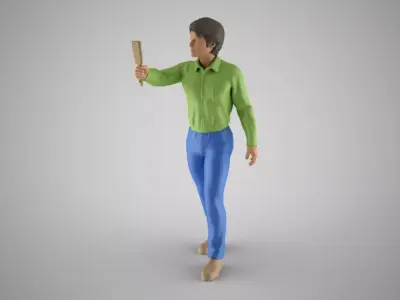 Paint Man 3D print model