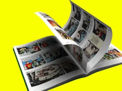 Book Rig for Maya ver 1 3D model