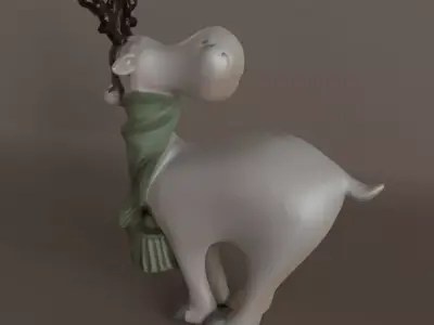 Creative Deer Elk Ornament  Perfect 3D Christmas Gift Decor 3D print model
