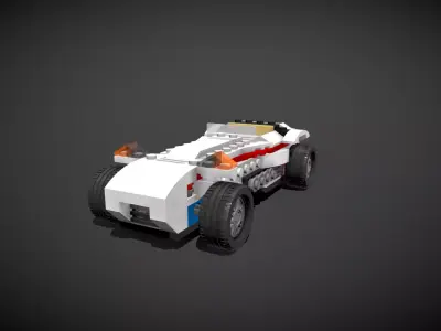 Lego Highway Speedster 3D model