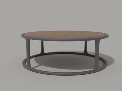 Center Table Free 3D model