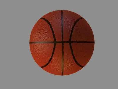 Basketball Ball Free low-poly 3D model