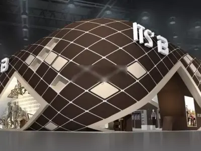 Booth - Area - 15X15-3DMAX2009-02 3D model
