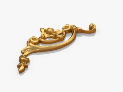Classic decor ornament 285  3D model