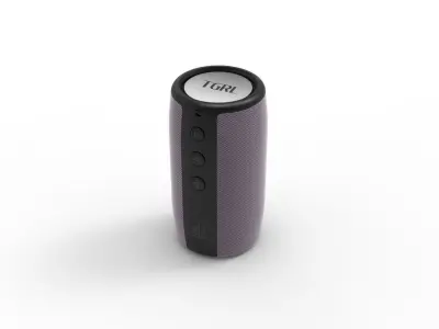 SPEAKER WHITE BODY 3D model