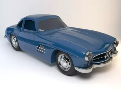 Mercedes Benz 300 SL 3D model