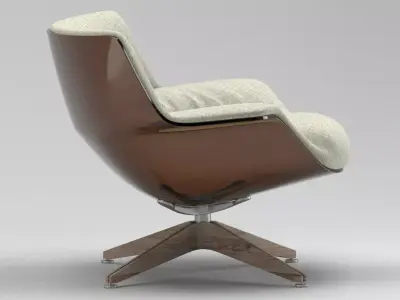 Avenue Road Coach Chair 3D model