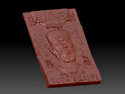 halloween party 3D print model