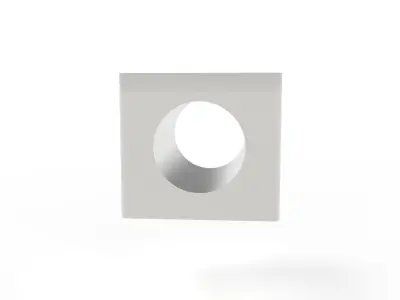 Face Book Charm 3D print model