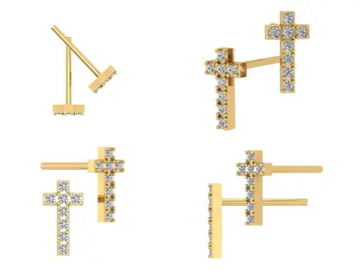 Earrings od76 3D print model