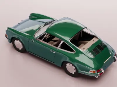 Porsche 911 1964 3D print model