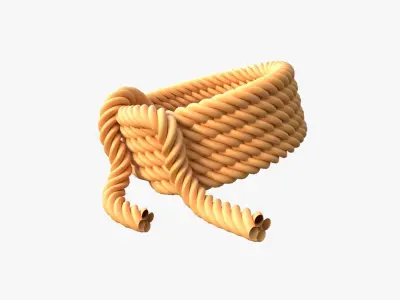 Climbing Rope 3D model
