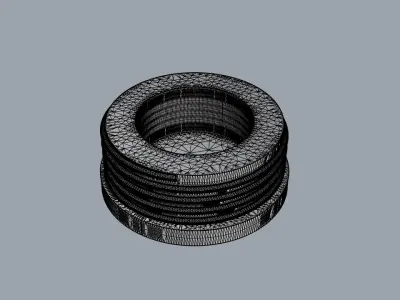 3d printable water filter 3D print model