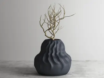 vase 3d print 781  3D print model