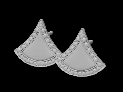 BOUCHERON - DIVAS DREAM - EARRING CLIPS 3D print model