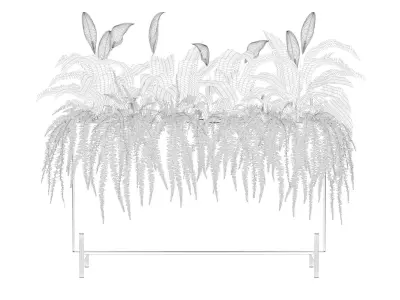 office plants 3D model