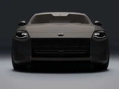 nissan 400z 2021 3D model