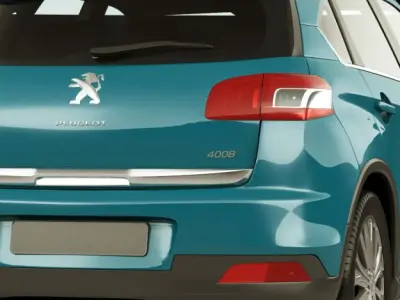 Peugeot 4008 3D model