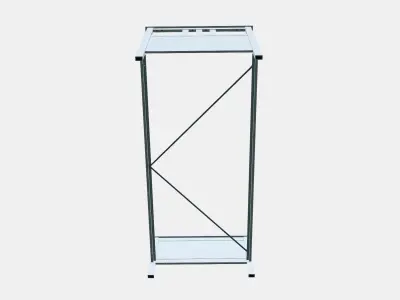 HEMNES Bed frame 3 3D model