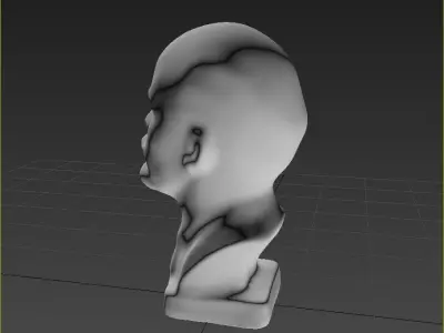 Bust of Lenin Free 3D model