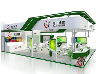 Exhibition - Area -10X12-3DMAX2009-069 3D model