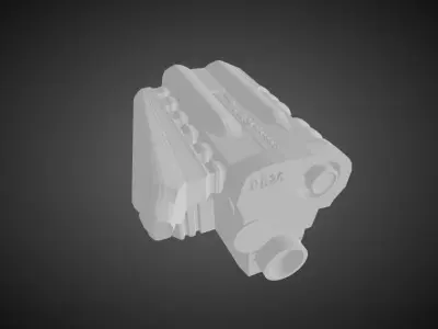 Nissan RB16 Engine for Hotwheels 3D print model