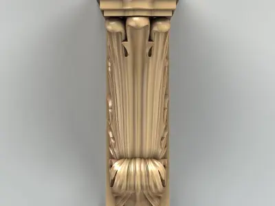 Corbel 008 3D model