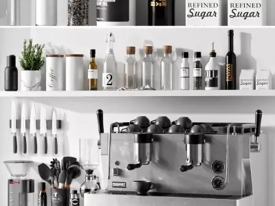 Kitchen decor 13 3D model