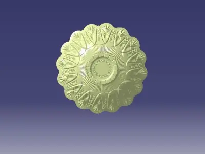 kenzo shallow large bowl for print and produce 3D print model