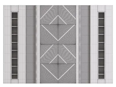 Panel by Pinterest 3D model 5