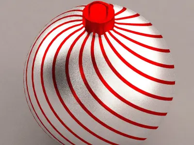 Christmas ball 3D model buy