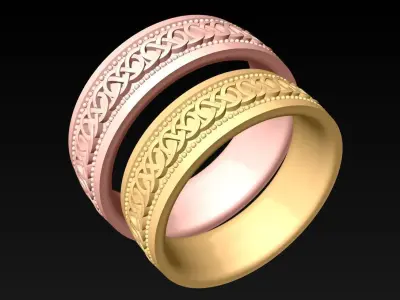 Wedding Rings - N192056 3D print model