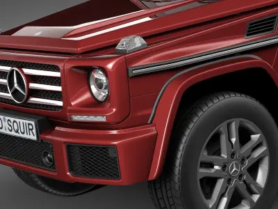 Mercedes-Benz G-Class 2016 3D model