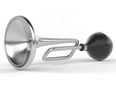 Bike Horn 3D model