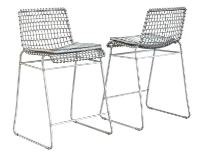 Crate and Barrel - Tig Counter Stool 3D model