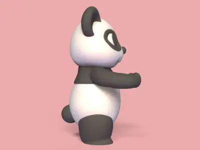 Panda Holder 3D print model