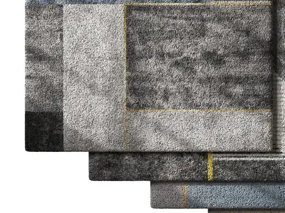 Rug Set 27 3D model