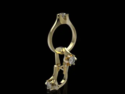 B RINGS N4 3D print model