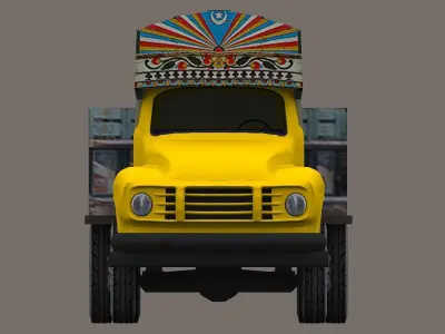 bedford truck 3D model