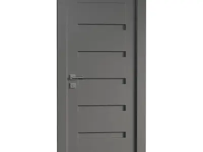 MODERN INTERIOR DOOR 15 3D model