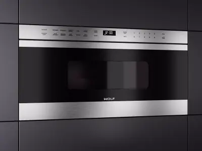 Microwave MD30TE-S Low-poly 3D model