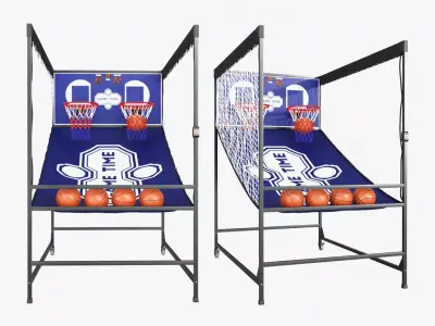 Basketball Arcade Game 3D model