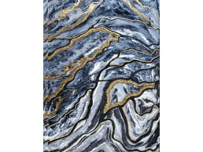 Geode Panno Low-poly 3D model