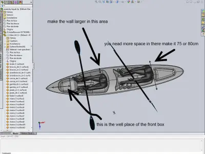 kayak inflatable 3D print model