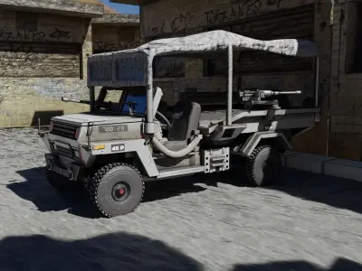 M462 Abir IDF Patrol Vehicle 3D print model