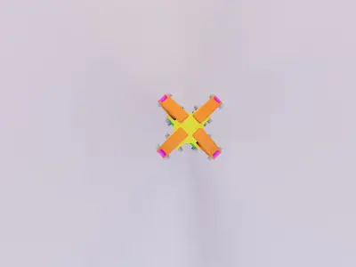 MXT3D - Gripper 04 Claws 3D model