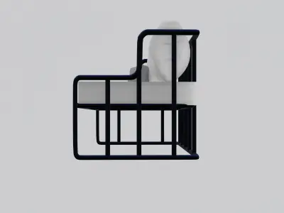 MODERN COUCH 3D model