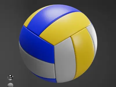 Volleyball ball 3D model